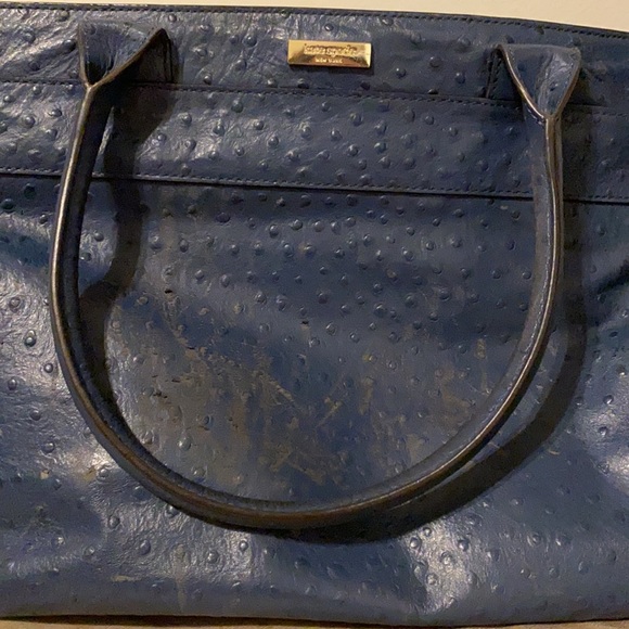 Kate Spade Charm City Ostrich Diehl Tote - Picture 9 of 12